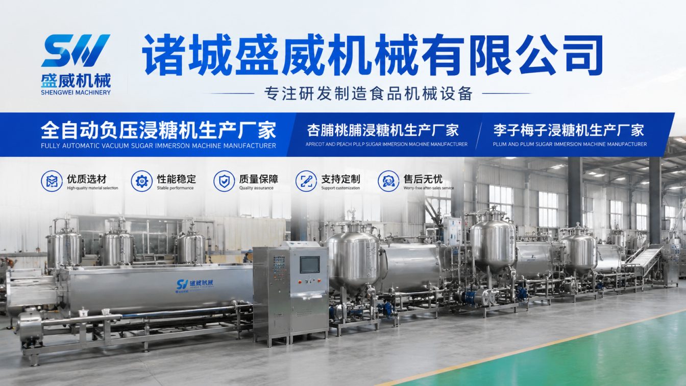 毕节为果脯加工提供负压浸糖方案